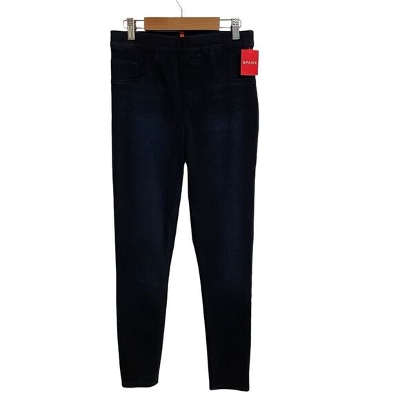 SPANX Ankle Jean-ish Leggings in Twilight Rise Dark Blue Size SP NEW